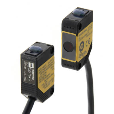E3ZS-T81A Detects Intrusions into Hazardous Areas with a Single Beam and Complies with International Safety Standards.