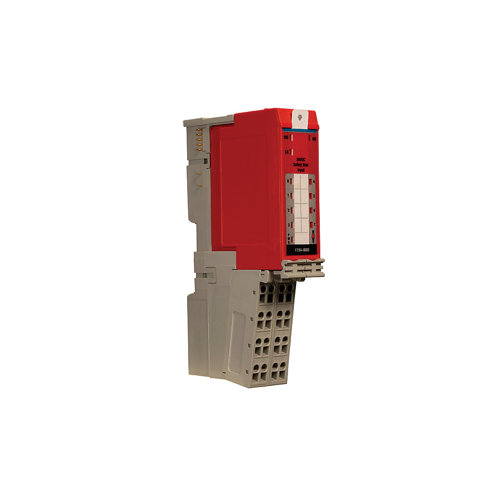 1734-OB8S DC Output Module, 8 Points, Safety, IP20, POINT, 24VDC, Sourcing Allen-Bradley
