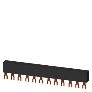 3RV1915-1CB 3-phase busbars Modular spacing 45 mm for 4 switches Fork shape connections