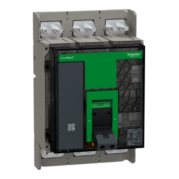 C100N320FM Circuit breaker, ComPacT NS1000N, 50kA at 415VAC, 3P, fixed, manually operated, MicroLogic 2.0 control unit, 1000A