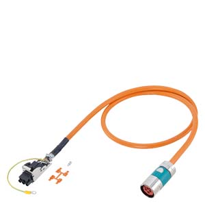 6FX8002-5CS31-1BC0 Power cable pre-assembled type: 6FX8002-5CS31 4x 2.5 C Connector full thread Sz. 1.5 for SINAMICS S120 Motor Module Booksize MOTION-CONNECT 800PLUS trailable, UL/CSA, DESINA Dmax=11 mm Length (m)= 0 + 10 + 2 + 0