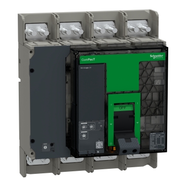 C100N420FM Circuit breaker, ComPacT NS1000N, 50kA at 415VAC, 4P, fixed, manually operated, MicroLogic 2.0 control unit, 1000A