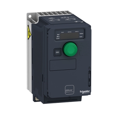 ATV320U06M2C variable speed drive, ATV320, 0.55 kW, 200…240 V, 1 phase, compact