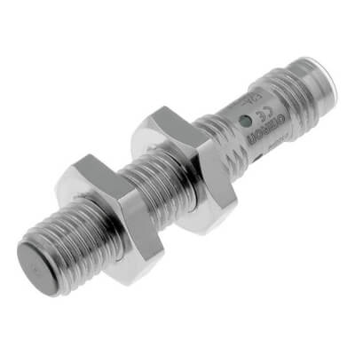 E2A-S08KS02-M5-B1 Proximity sensor, inductive, stainless steel, short body, M8, shielded, 2mm, DC, 3-wire, PNP-NO, M8 connector (3 pin)