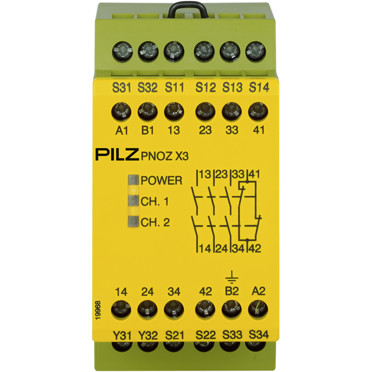 774310 PNOZ X3 24VAC 24VDC 3n/o 1n/c 1so