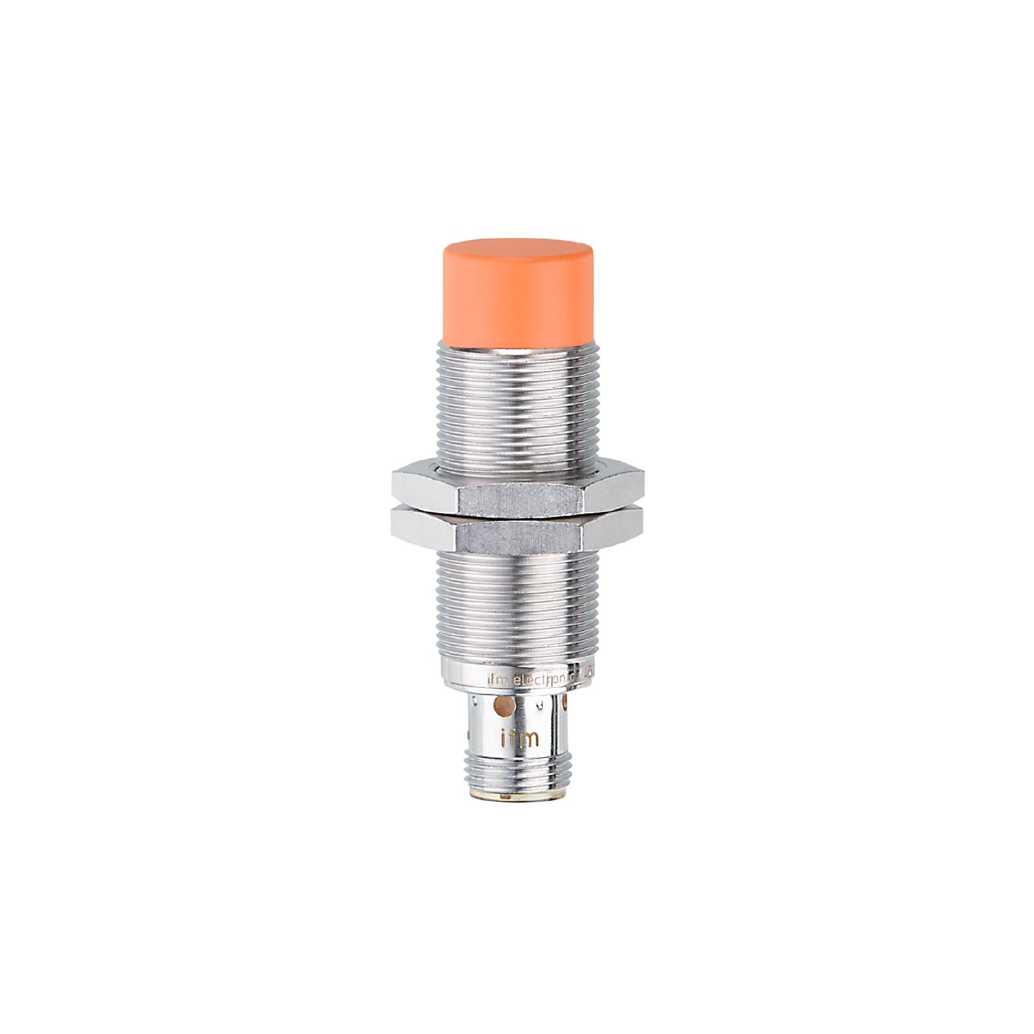 IG6083 inductive analogue sensor with IO-Link Inductive sensor; M18 Operating voltage 15...30 DC V; 3-wire; PNP/NPN; (parameterisable); M12 Connector