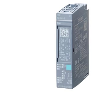 6ES7138-6BA01-0BA0 SIMATIC ET 200SP, TM Posinput 1 counter and position decoder module for RS-422 incremental encoder or SSI absolute encoder, 2 DI, 2 DQ suitable for BU type A0, pack quantity: 1 unit