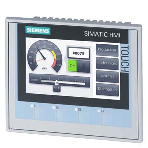 6AV2124-2DC01-0AX0 SIMATIC HMI KTP400 Comfort, Comfort Panel, key/touch operation, 4" widescreen TFT display, 16 million colors, PROFINET interface, MPI/PROFIBUS DP interface, 4 MB configuration memory, Windows CE 6.0, configurable from WinCC Comfort V11