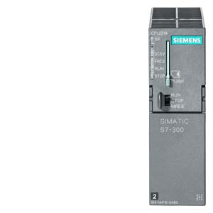 6ES7314-1AG14-0AB0 SIMATIC S7-300, CPU 314 Central processing unit with MPI, Integr. power supply 24 V DC, work memory 128 KB, Micro Memory Card required