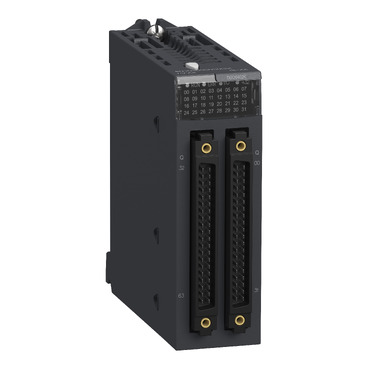 BMXDDO6402K discrete output module, Modicon X80, 64 transistor outputs, 24V DC positive Schneider Electric