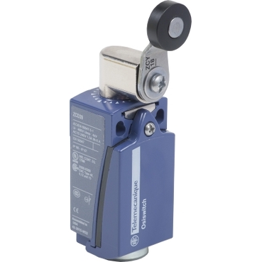 XCKD2118P16 Limit switch, Limit switches XC Standard, XCKD, thermoplastic roller lever, 1NC+1 NO, snap, M16