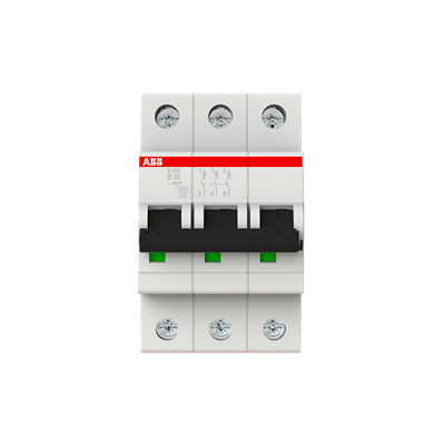 2CDS253001R0325 S203-B32 Miniature Circuit Breaker - 3P - B - 32 A ·