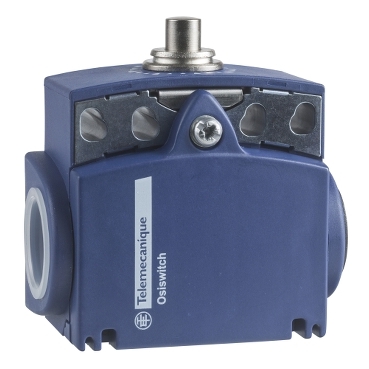 XCKT2110P16 Limit switch, Limit switches XC Standard, XCKT, metal end plunger, 1NC+1 NO, snap, M16