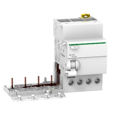 A9V41425 Vigi iC60 - earth leakage add-on block - 4P - 25A - 30mA - AC type