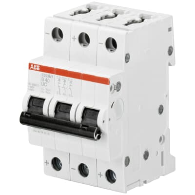 2CDS273065R0065 S203MT-B6UC Miniature Circuit Breaker - 3P - B - 6 A