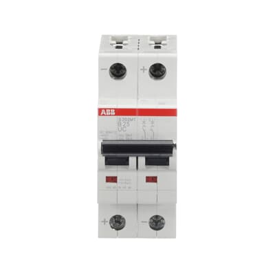 2CDS272065R0255 S202MT-B25UC Miniature Circuit Breaker - 2P - B - 25 A