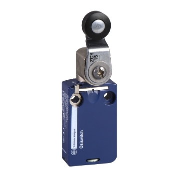 XCMD2115L1 Limit switch, Limit switches XC Standard, XCMD, thermoplastic roller lever, 1NC+1 NO, snap, 1 m