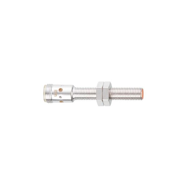 IE5203 INDUCTIVE SENSOR, 1MM SENSING RANGE, M8X1, PNP/NPN SELECTABLE, 5-30V DC IEK2001-FRKG/US-104