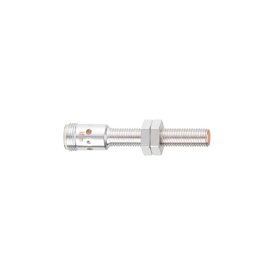 IE5203 INDUCTIVE SENSOR, 1MM SENSING RANGE, M8X1, PNP/NPN SELECTABLE, 5-30V DC IEK2001-FRKG/US-104