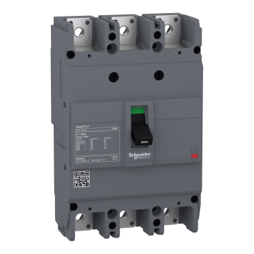 EZC250H3160 circuit breaker Easypact EZC250H – TMD – 160 A – 3 poles 3d