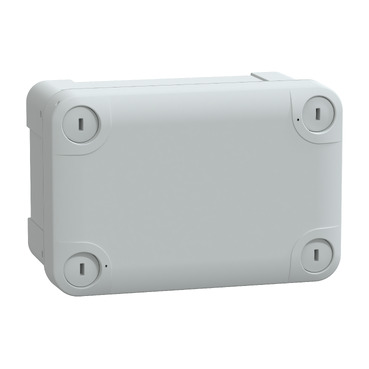 NSYTBS1397 ABS box IP66 IK07 RAL7035 Int.H125W80D65 Ext.H138W93D72 Opaque cover H20