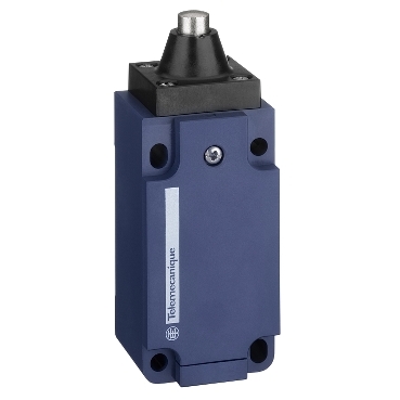 XCKS501 Limit switch, Limit switches XC Standard, XCKS, metal end plunger, 1NC+1 NO, slow break, Pg13