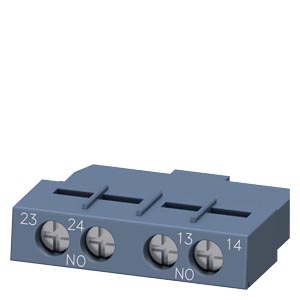 3RV2901-1F Auxiliary switch transverse 2 NO, screw terminal for circuit breaker 3RV2