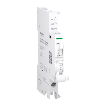 A9A26917 Auxiliary contact, Acti9 A9A, iSD, 1 C/O, 2mA to 100mA, 24VAC to 250VAC, 24VDC to 220VDC, bottom connection Schneider
