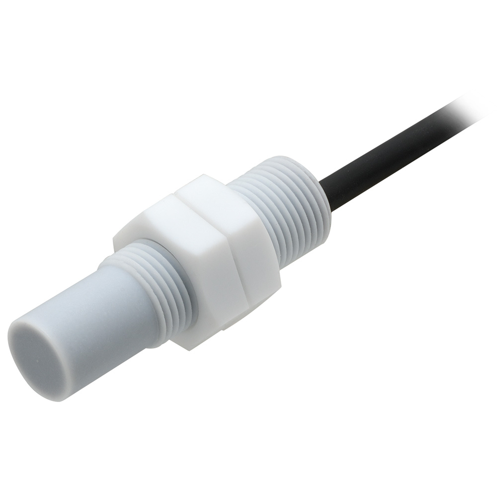 E2KQ-X10ME1 Chemical-resistant Proximity Sensor, Sensing distance 10 mm, NO, Cable length 2 m Omron