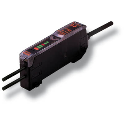 E3X-NA41 Photoelectric sensor, optical fibre amplifier, bar LED display, DC, 3-wire, PNP, 2 m cable Omron