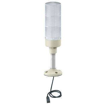 XVGU3SHAV Harmony XVGU, Pre-assembled USB programmable tower lights, multi color, Ø60, steady/flashing LED, buzzer
