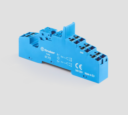 97.P2.7SMA Type 97.P2 - Socket with Push-in terminals