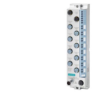 6ES7148-6JE00-0BB0 SIMATIC ET 200eco PN, CM 4x IO-Link + DIQ 12x 24 V DC/0.5 A/2 A, M12-L, 8x M12, 4x port class A channel diagnostics, shared device, with 2 controllers, prioritized startup, MRP, S2 redundancy, I&M0...3, multi-fieldbus, PN IO, EtherNet/I