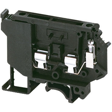 NSYTRV42SF5LD Terminal block, Linergy TR, fused disconnect type, for 5x20/25/30mm fuse, with led 12 to 30V, 2 points, black