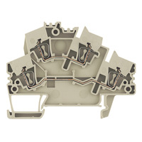 ZDK 2.5-2 Feed-through terminal, Double-tier terminal, Tension-clamp connection, 2.5 mm² 1790990000