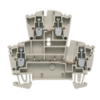 WDK 2.5 Multi-tier modular terminal, Screw connection, dark beige, 2.5 mm² 1021500000