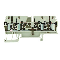 ZDU 2.5/4AN 	Feed-through terminal, Tension-clamp connection, 2.5 mm² 1608570000