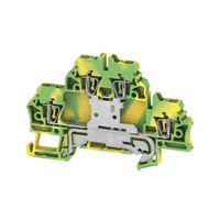 ZDK 2.5PE Double-tier terminal, PE terminal, Tension-clamp connection, 2.5 mm² 1690000000