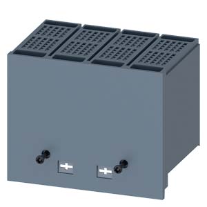 3VA9111-0WF40 terminal cover extended 4-pole; 1 unit accessory for: 3VA10/11