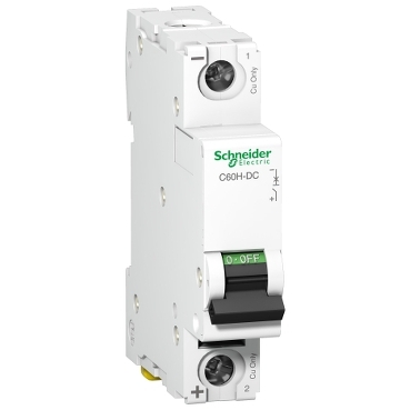 A9N61504 Miniature circuit breaker (MCB), Acti9 C60H-DC, 1P, 4A, C curve