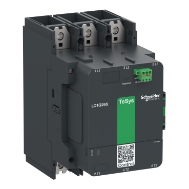 LC1G265KUEN CONTACTOR 265A AC3 3P STD 100-250V ACDC