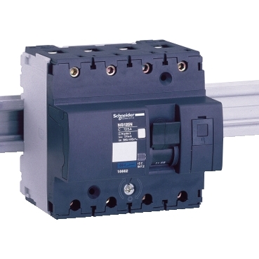18662 NG125 - circuit breaker - NG125N - 4P - 125A - C curve Schneider Electric