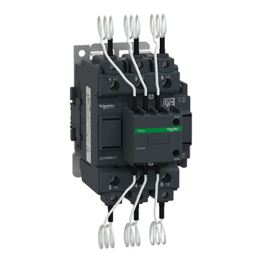 LC1DWK12P7 Capacitor contactor, TeSys Deca, 63 kVAR at 400 V/50 Hz, coil 230 V AC 50/60 Hz