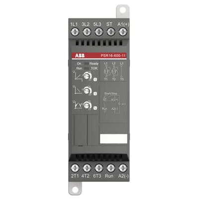 1SFA896107R1100  PSR16-600-11 Softstarter - 16 A - 208 ... 600 V AC