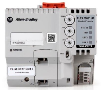 5094-AENTR Flex 5000 Dual-Port EtherNet/IP Adapter Module