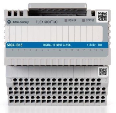 5094-IB16 FLEX 5000 16 Point 24V DC Input, Sink Allen-Bradley