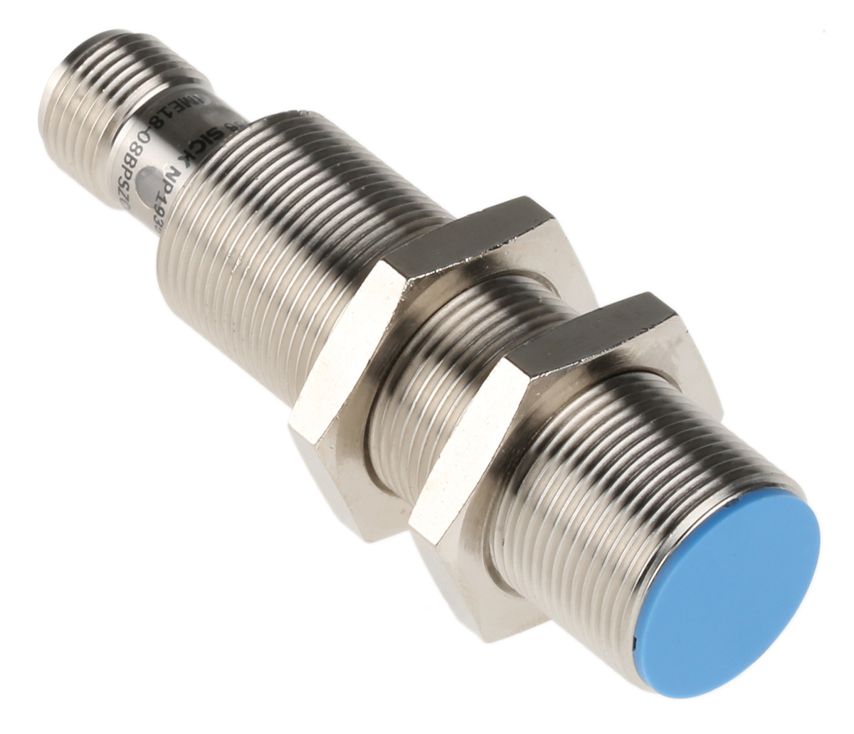1040966 IME18-08BPSZC0S Inductive Sensor PNP 500Hz 30V 10mA 12mm IP67 Connector, M12, 4-Pin IME, Sick