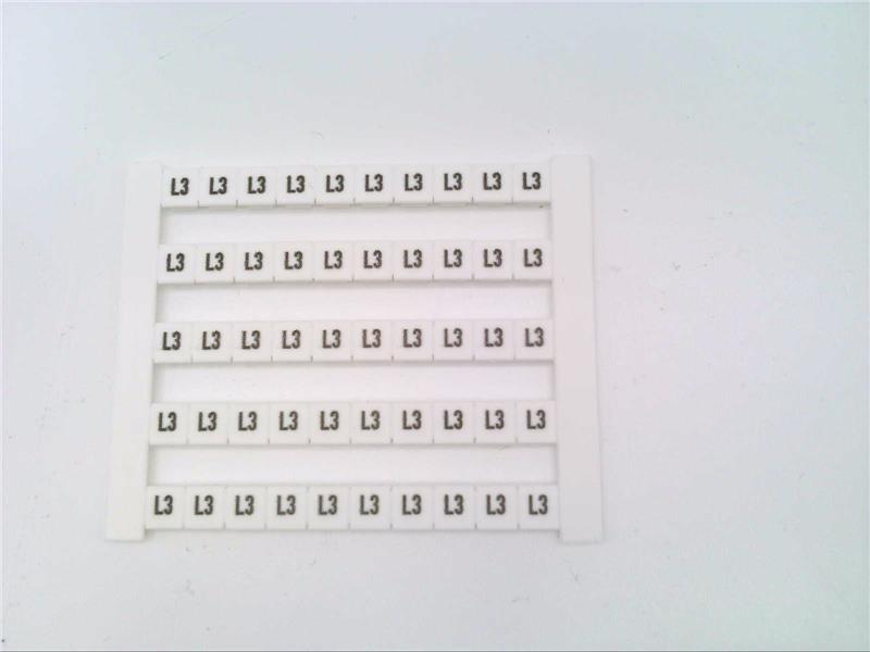 0522361077 DEK 5 GW L3 Dekafix, Terminal marker, 5 x 5 mm Weidmuller