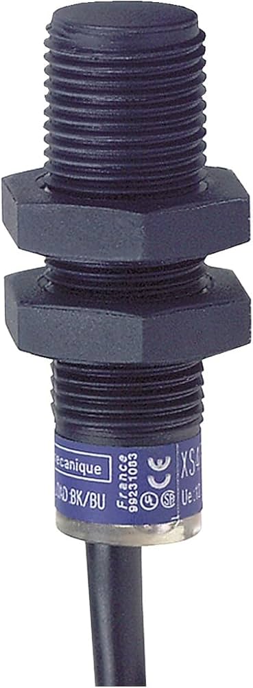XS4P12PA340L1 Inductive proximity sensors XS, inductive sensor XS4 M12, L35mm, PPS, Sn4mm, 12...24 VDC, cable 5 m Telemecanique