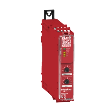 XPSUVN31AP Safety module, Harmony Safety Automation, Zero speed monitoring with time delay, 48-240 V AC/DC, screw